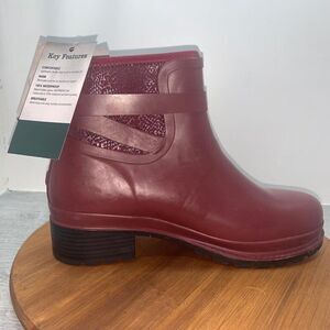 Muck Boot Women's Liberty Boot Size 11 Waterproof Pull On Rubber Block Heel NEW